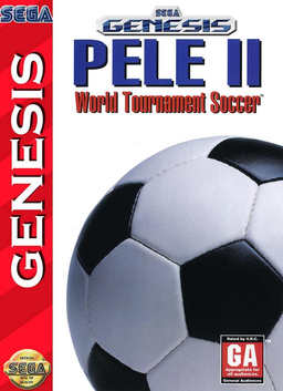Pele II: World Tournament Soccer box art for Sega Genesis